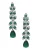 AVANT-GARDE PARIS Oorbellen ‘Zirelle’  groen