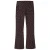 NAME IT KIDS regular waist flared legging met ruches en print – donkerbruin