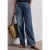 Wide Legs jeans met knoopdetails