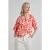 Josephine & Co Jeff Blouse Coral Print