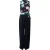 Diane Von Furstenberg Vivian jumpsuit in zwart triacetaat