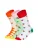 DillySocks Sokken ‘Summer Snacks’  lichtgeel / mintgroen / oranje / wit