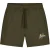 Malelions Men Split Swim Shorts | Vintage Green