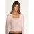 Blouse met regular fit en aantreksluiting