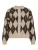 VILA Gebreid vest ‘VIKarley’  beige / chocoladebruin