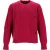 Dsquared2 trui met ronde hals en verwassen look in rode wol