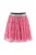 happy girls Rok  donkeroranje / pink / zilver / wit
