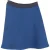 Sandro minirok met textuur en A-lijn model in marineblauw polyester
