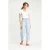 Levi’s T-shirt Perfect Tee met V-hals wit