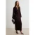 TRENDYOLMİLLA Dames Bruin Effen Maxi Lang Bodycon Jurken