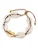 Lulu & Jane Armband  goud / parelwit