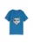 TOM TAILOR Shirt  blauw / pastelroze / zwart / wit