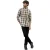 Threadbare Geruit herenoverhemd (Chocolade)