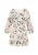 Usha Jurk  beige / zwart / wit