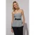 TRENDYOLMİLLA Dames Grijs Effen Mouwloos Peplum Blouses