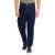 Lange broek met recht gesneden zomen en riemlussen TMT010-DM069 man