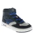 Hip leren sneakers – donkerblauw/zwart