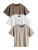 Superdry & Co Shirt  beige / bruin / wit
