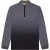 Ellesse Heren-trui met ombre-effect en halve ritssluiting (Grijs)