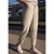 Street One Studio Dames Mid Waist Slim Legs broek in Loose Fit in Beige