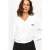 Geribde sweater met ronde hals