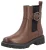 REMONTE Chelsea boots  bruin / zwart