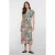 Geisha zomerjurk groen
