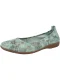 JOSEF SEIBEL Ballerina ‘Fenja 01’  donkerbruin / donkergrijs / mintgroen