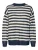 VERO MODA Trui ‘VMMARCIA’  navy / wit