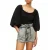 AllSaints Tia Top Black