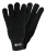 Dames Volledige Vinger Handschoenen met Thinsulate Voering – Zwart