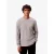 Calvin Klein Heren longsleeve wafel badge heroic grey