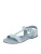 FREUDE Sandalen met riem ‘Alea’  lichtblauw