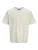 JACK & JONES Shirt ‘JORFOLIE HAZE TEE SS CREW NECK’  offwhite
