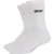 DKNY Heren Ribboord Crew Sokken (Wit)