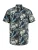 Jack & Jones Plus Overhemd ‘JJHonolulu’  navy / lichtblauw / lichtgroen / wit