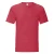 Fruit of the Loom Iconisch T-shirt voor heren (set van 5) (Heide Rood)