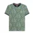 Lambretta Heren SS25 Paisley T-shirt (Marine/Grijs)