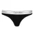 Calvin Klein Dames/Dames Logo Katoenmix String (Zwart)