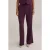 We Fashion Trouser Aubergine
