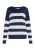 usha BLUE LABEL Trui  marine / wit