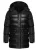 Ombre Winterjas  zwart