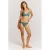 Protest voorgevormde triangel bikinitop MIXPATIO met ribstructuur groen