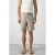 Mango Man slim fit pied-de-poule bermuda short – lichtbeige