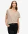 Superdry Vrouwen Ruimvallend Geborduurd T-shirt met V-hals Bruin
