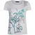 River Woods Crew Neck Tee Ss + Deco Off White