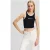 Karl Lagerfeld Outline Logo Top Black