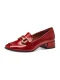 Tamaris Trotteur Instappers rood Lak – Dames
