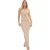 I Saw It First Dames Bodycon Co-ord Set (Stone)