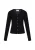 Usha Gebreid vest  zwart
